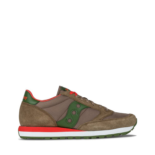 SAUCONY JAZZ ORIGINAL 2044 371 MARRONE CHIARO VERDE RINEO Calzature