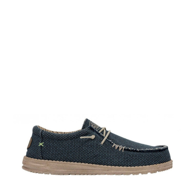 DUDE MOCASSINO WALLY BRAIDED 40003/4NM BLU