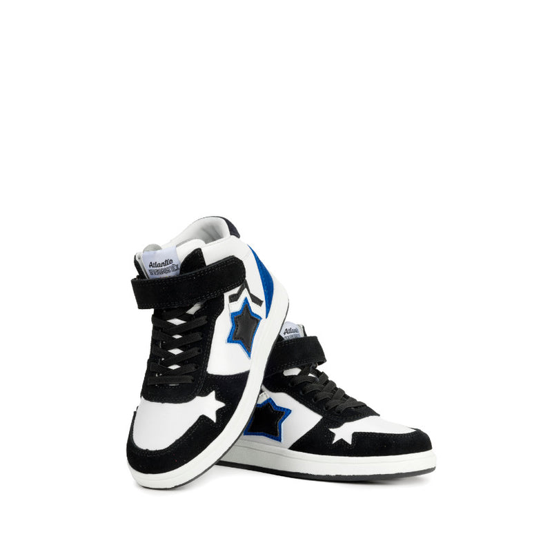 ATLANTIC STAR SNEAKERS ALTA PAKB-01-P01 NERO-BLU ROYAL