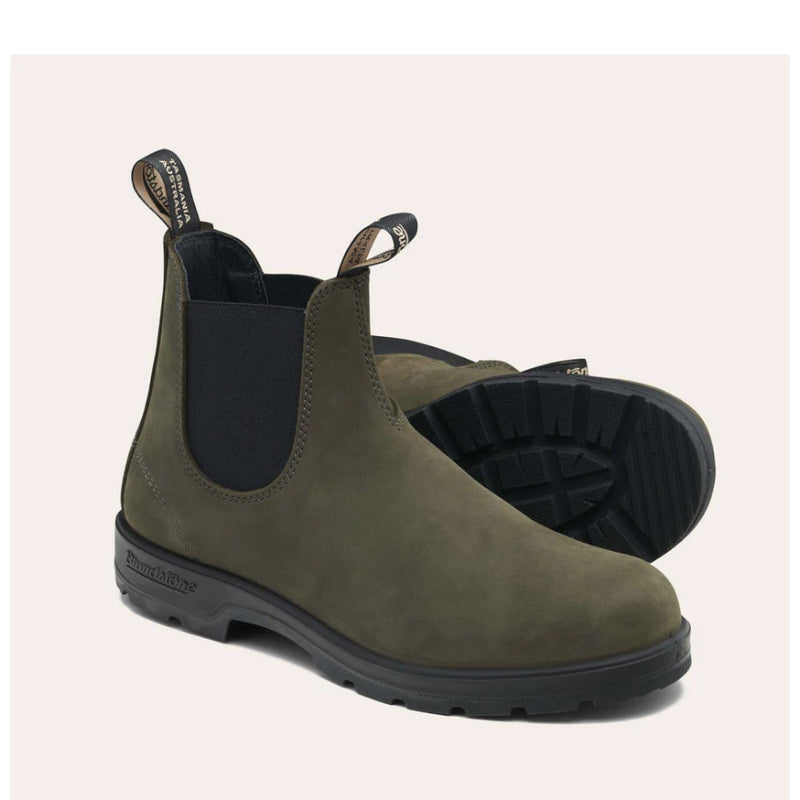 BLUNDSTONE BOOT 2442 VERDE FORESTA-MARRONE