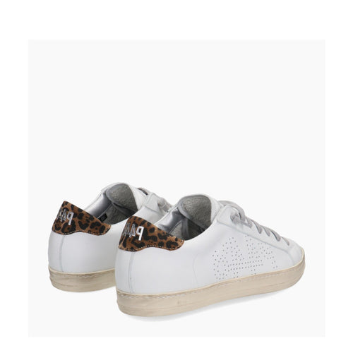 P448 SNEAKERS S21BJOHN BIANCO TALLONCINO LEOPARDATO