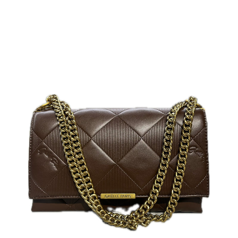 GAELLE BORSA GBADP4812 REGULAR SHOULDER MARRONE