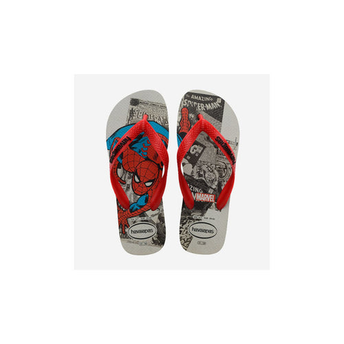 HAVAIANAS INFRADITO TOP MARVEL CL 4147012.0090 PRETO BLACK SPIDERMAN