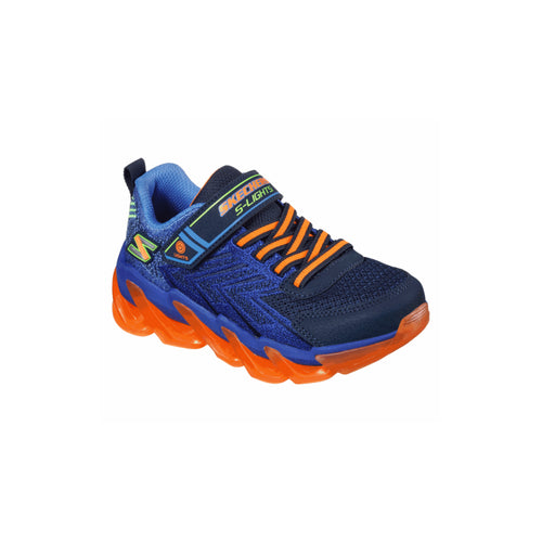 SKECHERS SNEAKERS S LIGHTS-MEGA-SURGE 400130L BLU-CELESTE-ARANCIO